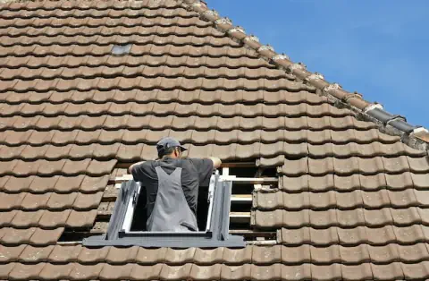Pose de velux - Cuguen